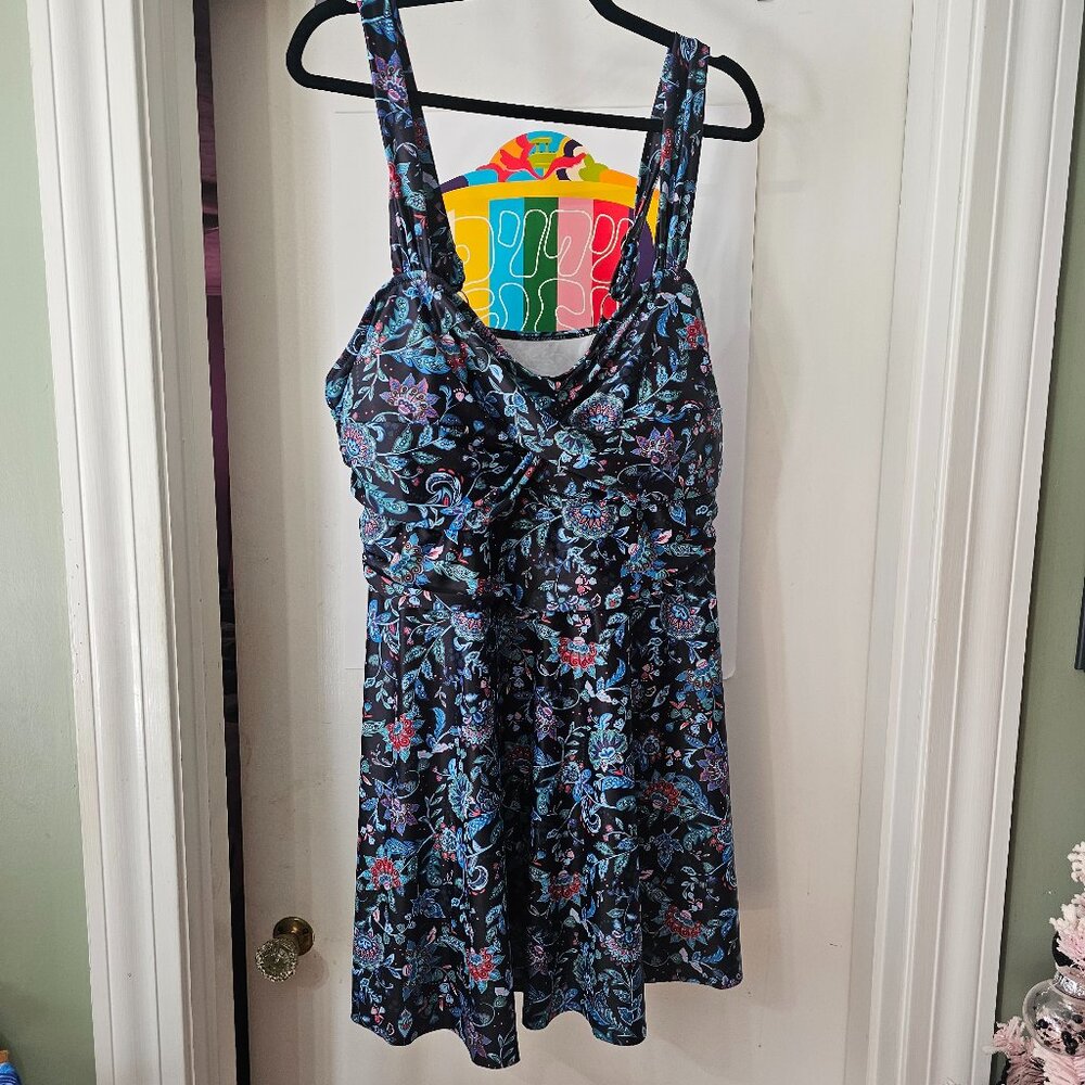 Aqua Eve-Swim Dress